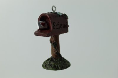 MAILBOX W/ WHITE ENVELOPE