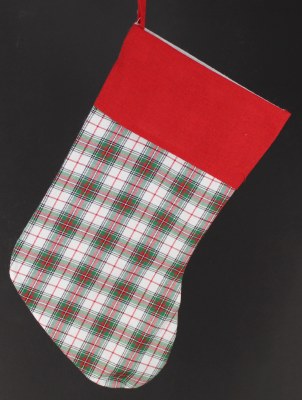 PLAID STOCKING
