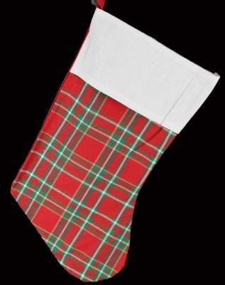 PLAID STOCKING