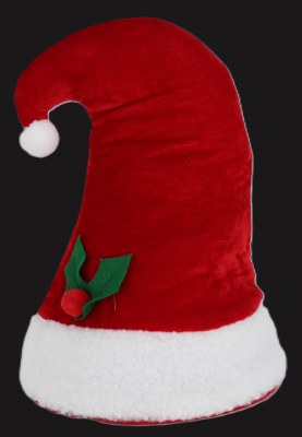 SANTA HAT TREE TOPPER
