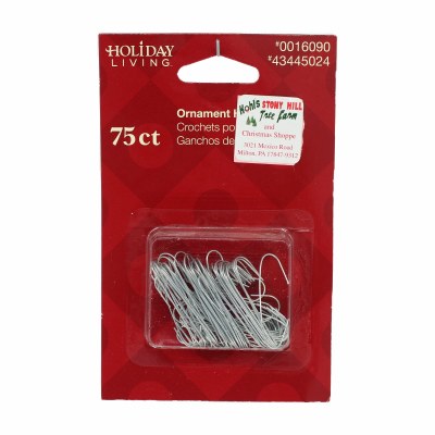 75 CT ORNAMENT HOOKS