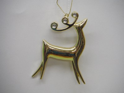 BRASS DEER