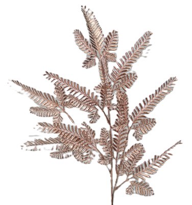 ROSE GOLD FERN BRANCH PICK