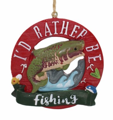 I'D RATHER BE FISHING