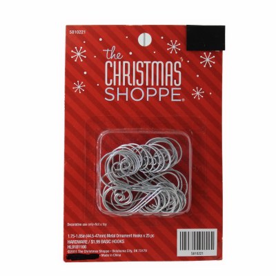 25 ORNAMENT HOOKS