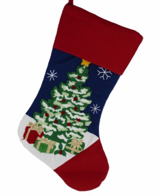 CHRISTMAS TREE STOCKING