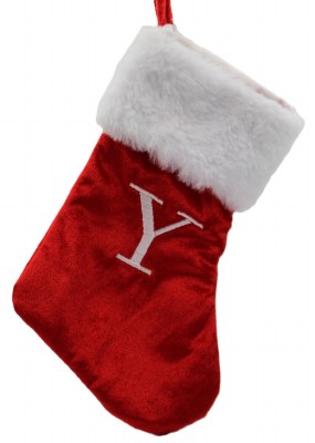 LETTER X MINI STOCKING