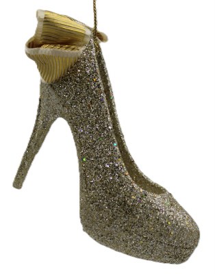 GOLD HIGH HEEL