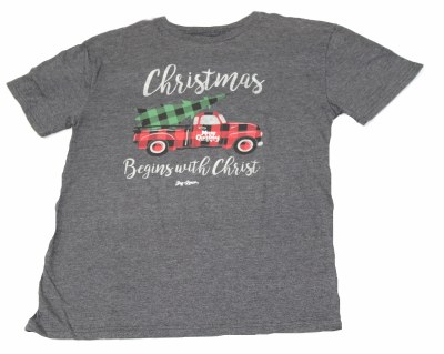 MEDIUM ADULT TRUCK AND TREE