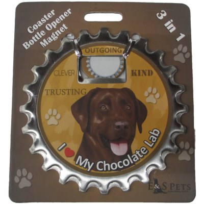 CHOCOLATE LAB MAGNET