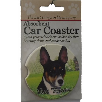 RAT TERRIER CAR COASTER