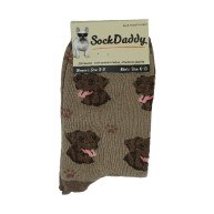 CHOCOLATE LAB SOCKS