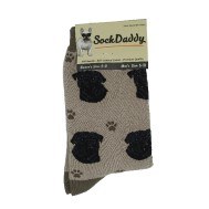 BLK PUG SOCKS