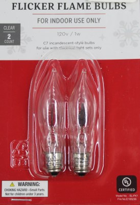 FLICKER FLAME BULBS