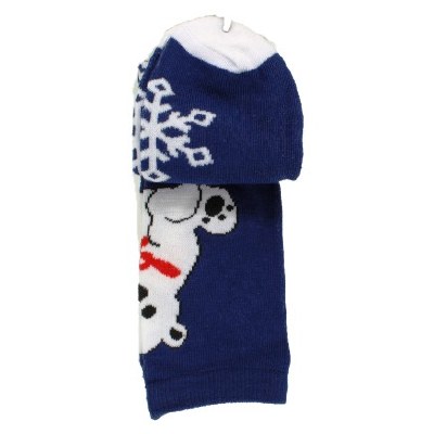 BLUE TEDDY BEAR SOCKS