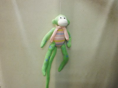 SOCK MONKEY GREEN