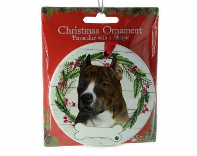 BRINDLE PIT BULL