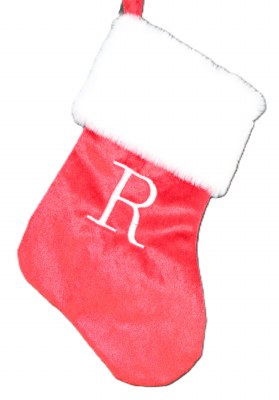 LETTER R MINI STOCKING