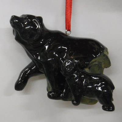 BEAR AND CUB ORNAMENT