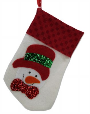 SNOWMAN MINI STOCKING