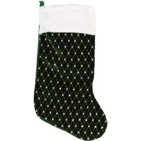 GREEN SPARKLE STOCKING