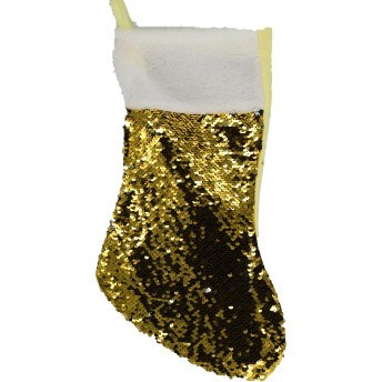 GOLD SEQUINED STOCKING