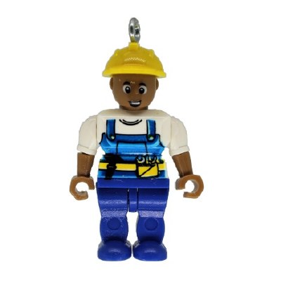 BLUE DEMOLITION WORKER