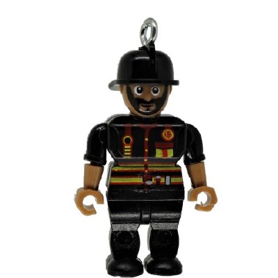 AFRICAN BLACK UNIFORM FIREMAN