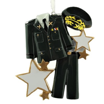 GREEN ARMED SERVICES UNIFORM