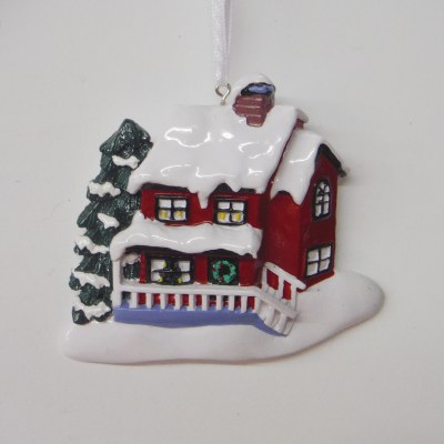 SNOW COVERED HOUSE