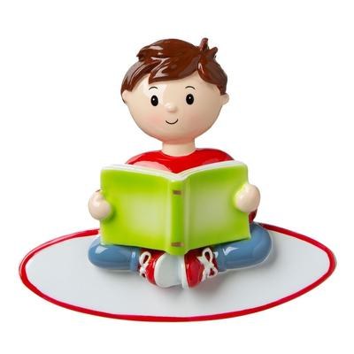BOY READING BOOK
