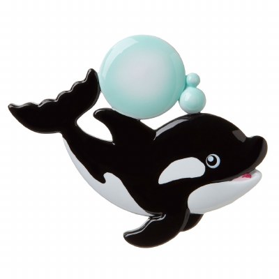 ORCA WITH AIR BUBBLE