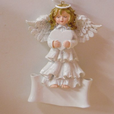 ANGEL IN WHITE ON BANNER