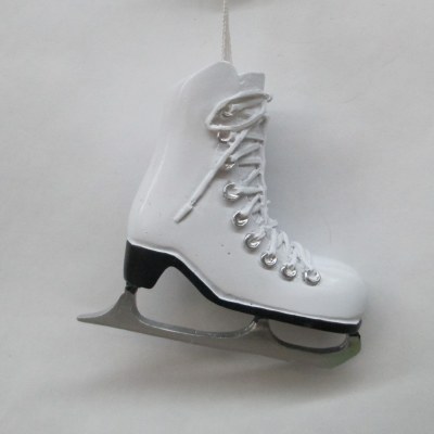WHITE ICE SKATE