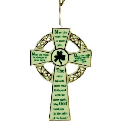 IRISH CROSS WITH PRAYER