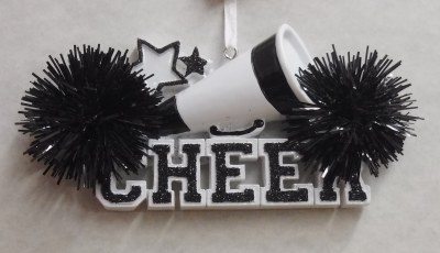 CHEER BLACK AND WHITE