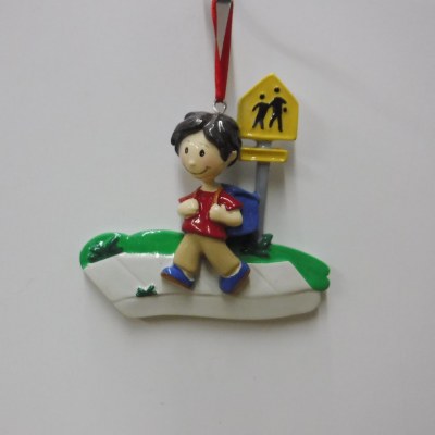 SCHOOL BOY WALKING