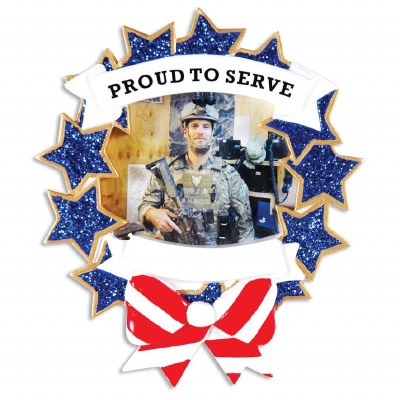 PROUD TO SERVE PICTURE FRAME