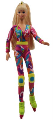 HOT SKATIN BARBIE