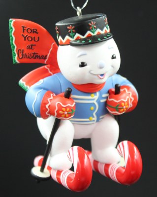 VINTAGE GREETINGS SNOWMAN