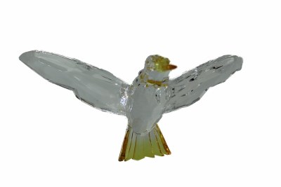 CLEAR &amp; YELLOW HUMMING BIRD