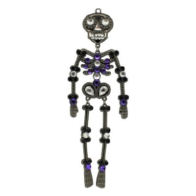 PURPLE JEWELED SKELETON
