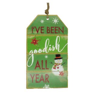 I'VE BEEN GOODISH ALL YEAR TAG