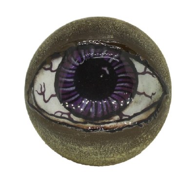 PURPLE SPOOKY EYEBALLS