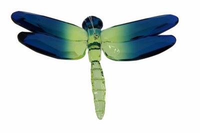 GREEN/DARK BLUE DRAGONFLY