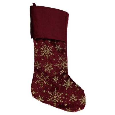 BURGUNDY STOCKING