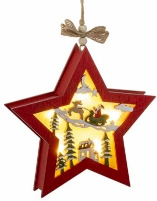 LED SANTA STAR