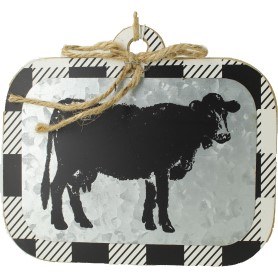 COW PLAQUE