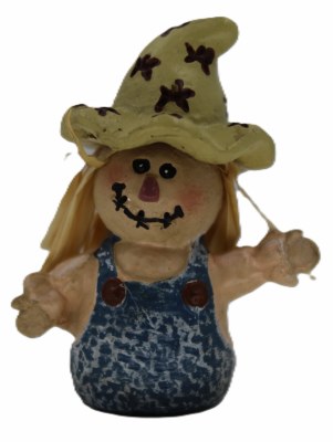 BLUE SCARECROW CHARM