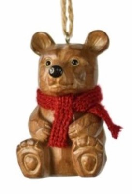 BEAR RED SCARF